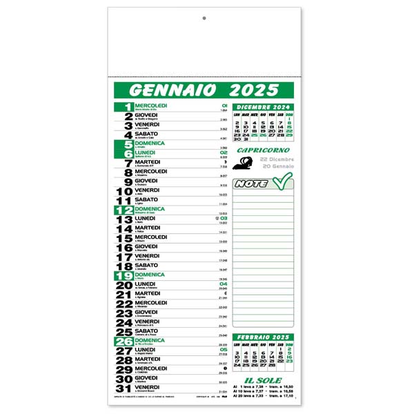 Calendari olandesi 2025 catalogo n° 3