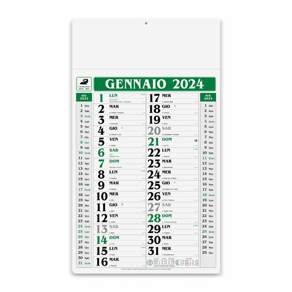 Calendario olandese 2024 PA520VE