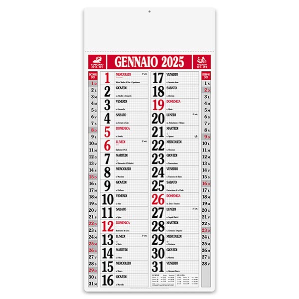 Calendario olandese 2025 PA523RO