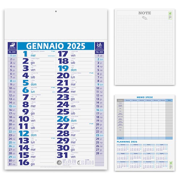 Calendario olandese 2025 PA620AZ