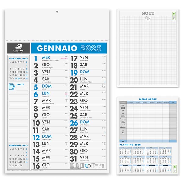 Calendario olandese 2025 PA636BL