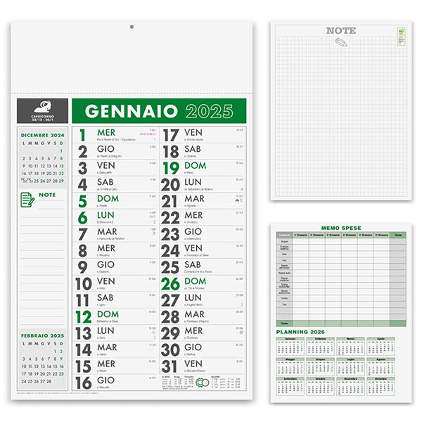 Calendario olandese 2025 PA636VE