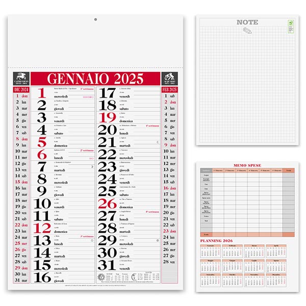 Calendario olandese 2025 PA640RO