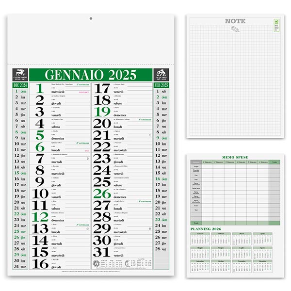 Calendario olandese 2025 PA640VE