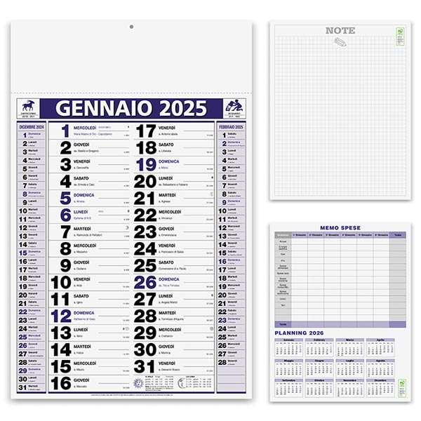 Calendario olandese 2025 PA646BL