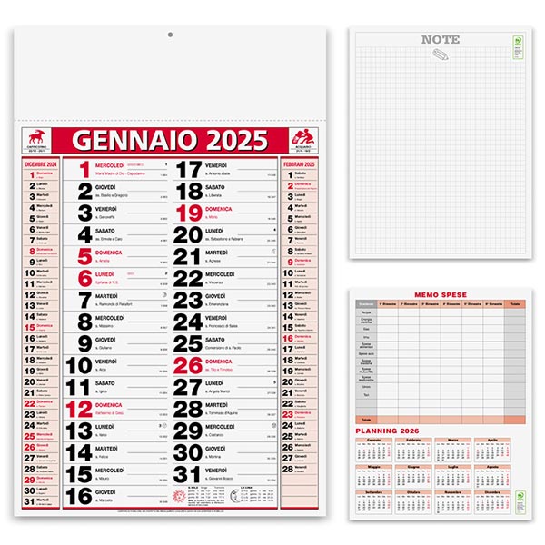 Calendario olandese 2025 PA646RO